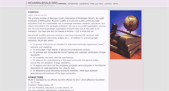 Desktop Screenshot of mcaparalegals.org
